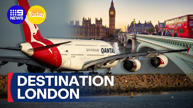Qantas unveils ultra-long direct Sydney to London flight