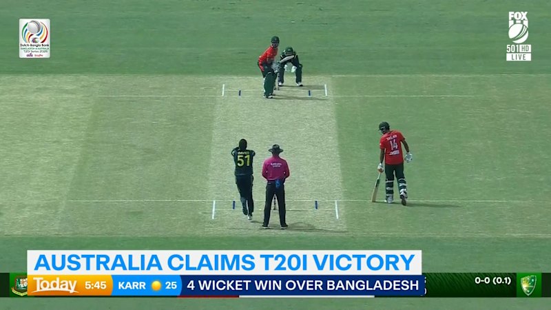 Aussies reap revenge on Bangladesh