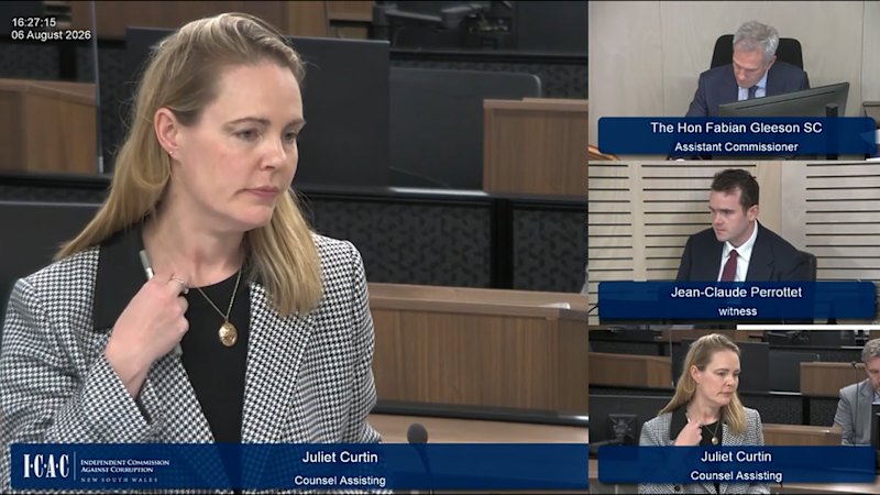Perrottet questioned by ICAC counsel over intercepted calls involving Jean Nassif