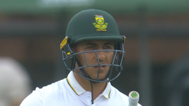 Debutant off the mark in nervy moment