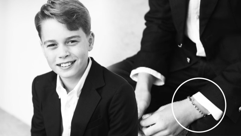 Prince George wears Taylor Swift friendship bracelet in birthday portrait