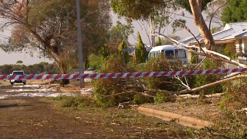 Rekordni vihar uničil oddaljeno mesto Port Pirie v Južni Avstraliji