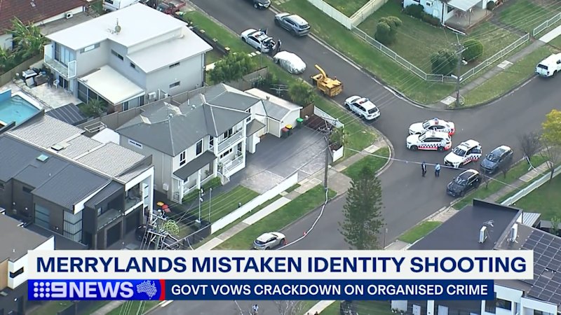 NSW government vows crackdown after man shot dead in Merrylands