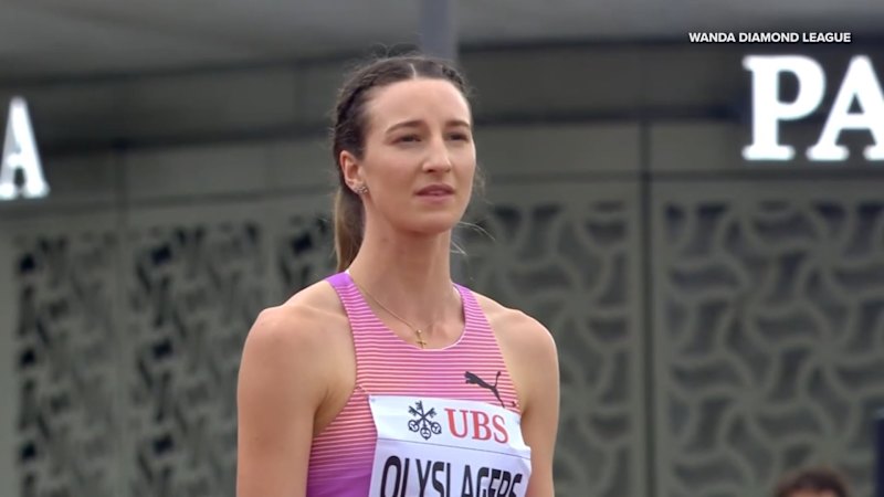 Olyslagers breaks record, wins Diamond League final