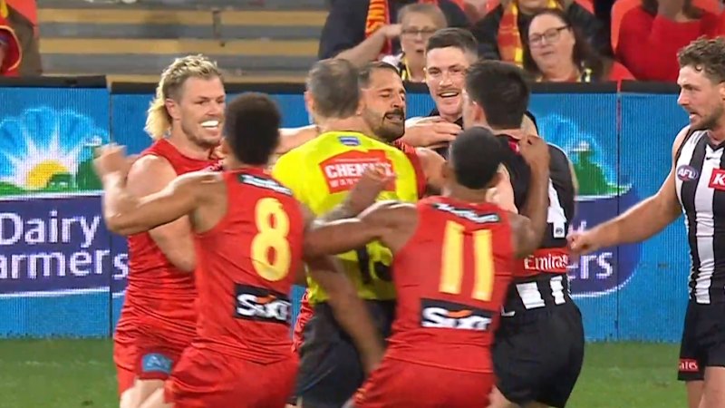 Experts divided over Maynard-umpire incident