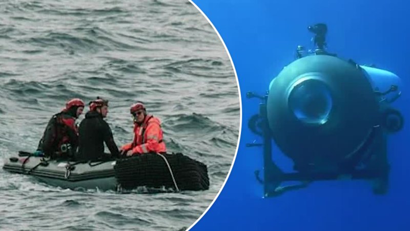 Search for missing sub enters third day