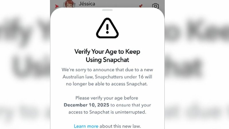 Snapchat to start banning under 16s