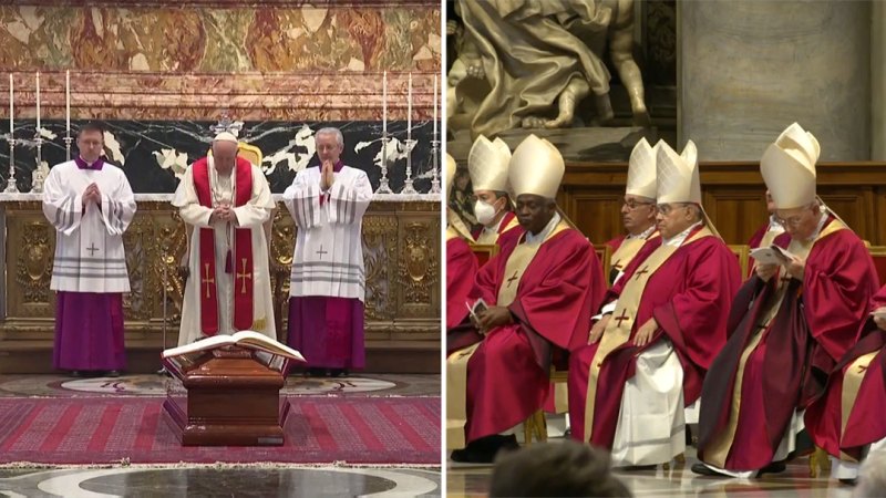 George Pell için Vatikan cenaze töreni