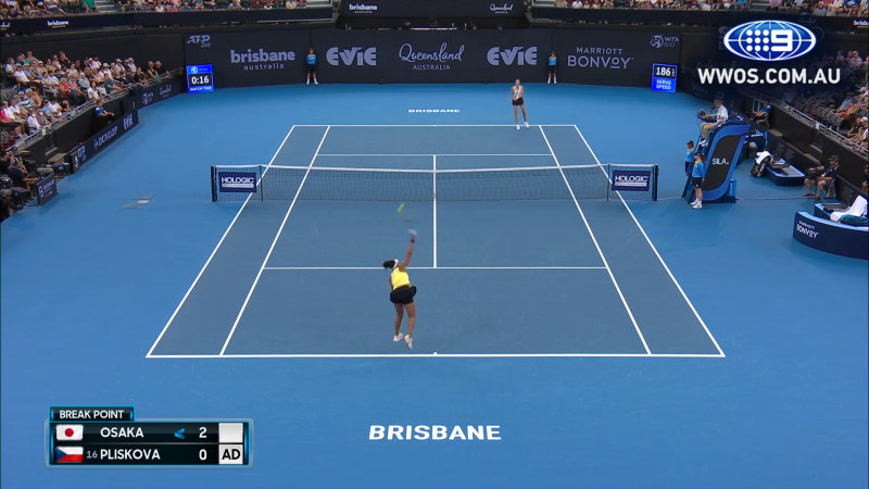 Brisbane International Highlights: Naomi Osaka v Karolina Pliskova