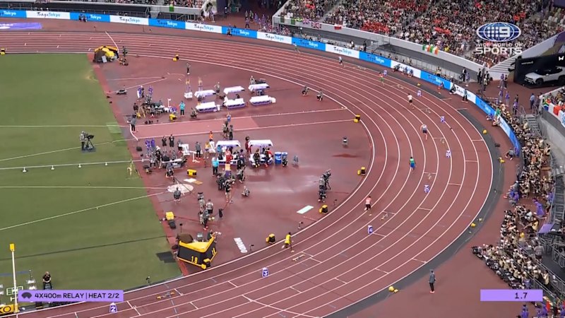 Video: Aussie 4x400m Relay Runs Heat