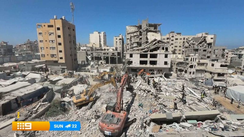 Dozens dead after Gaza unit collapse