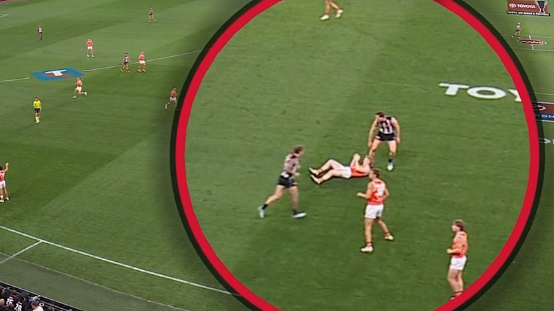 Star Pie in hot water for jab to the face of Oliver