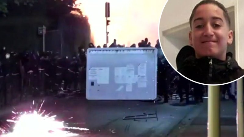 Fransız polisinin bir çocuğu vurarak öldürmesinin ardından protestolar sürüyor