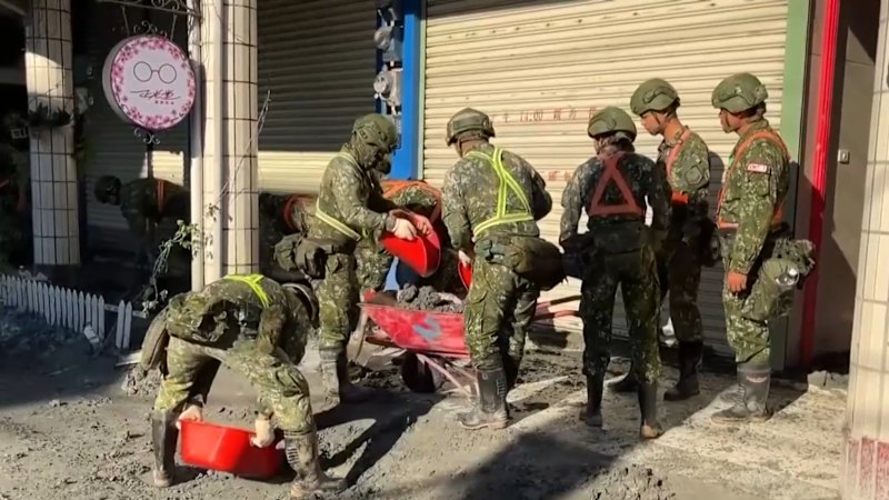 Video: at Least 17 Dead in Taiwan as Typhoon Ragasa Continues to Te...