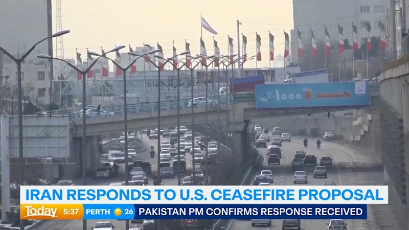 Iran responds to US peace proposal