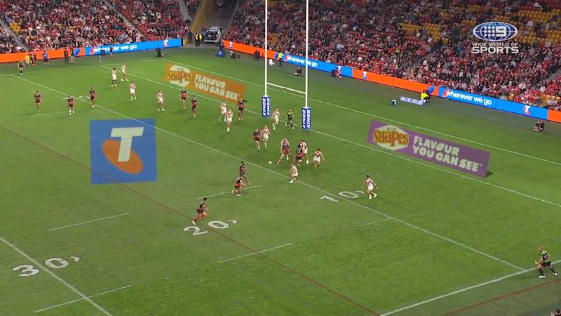 Katoa's slick pass leads to try