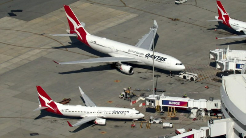 Qantas workers strike