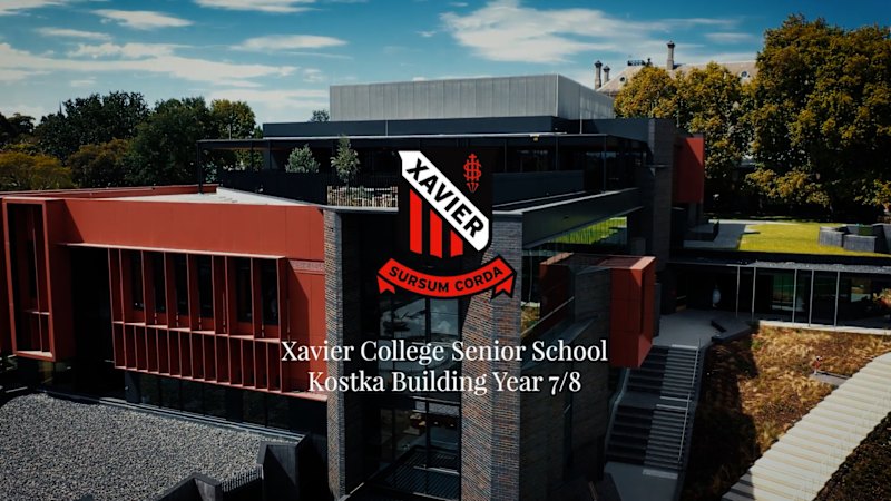 Xavier College's new Kostka building