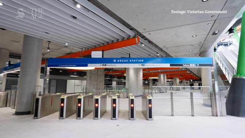 Ogled postaj Metro Tunnel v Melbournu razkriva nove povezave