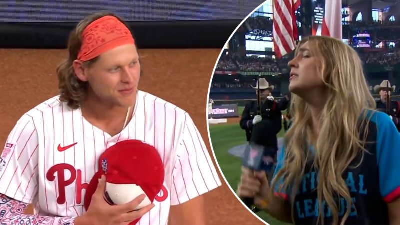 Country star's off-key anthem at US baseball match