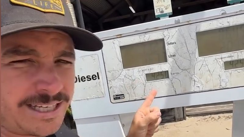 Diesel reaches $4.25 per litre on K'gari