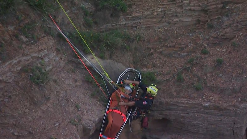 Dramatic rescue mission for teen injured at notorious blowhole.