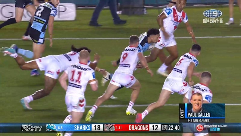Joey rips into Dragons star