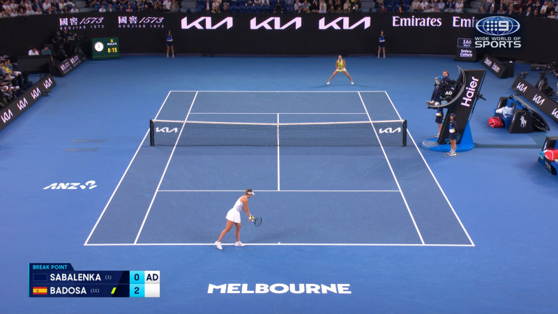 Australian Open Highlights: Aryna Sabalenka v Paula Badosa