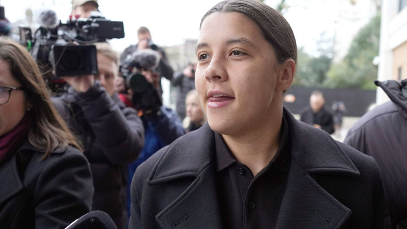 Sam Kerr takes the stand in her racial harassment trial