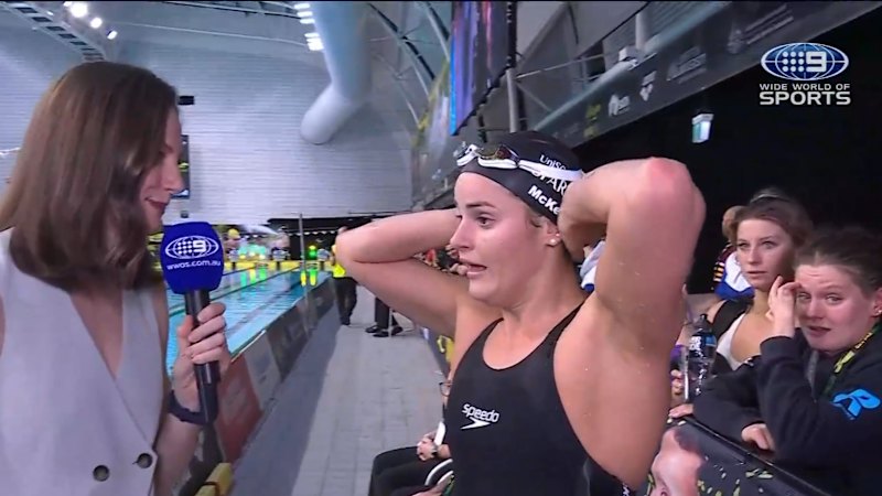 McKeown completes backstroke clean sweep