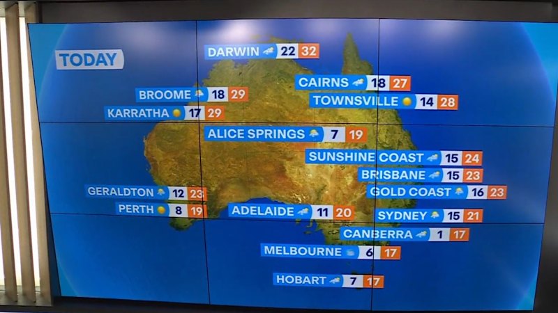 National weather forecast for Friday, May 22