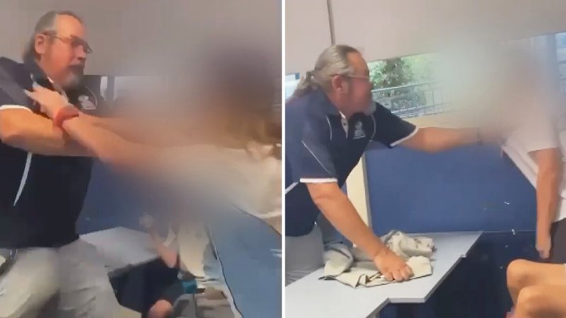 Brawl between teacher and student breaks out at NSW school