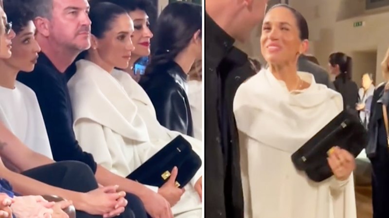 Meghan makes Paris Fashion Week debut