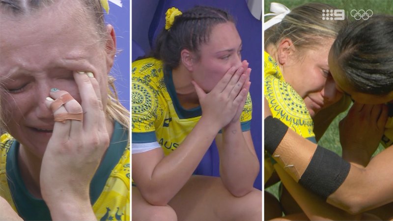 Tears flow as Australia lose shot at gold