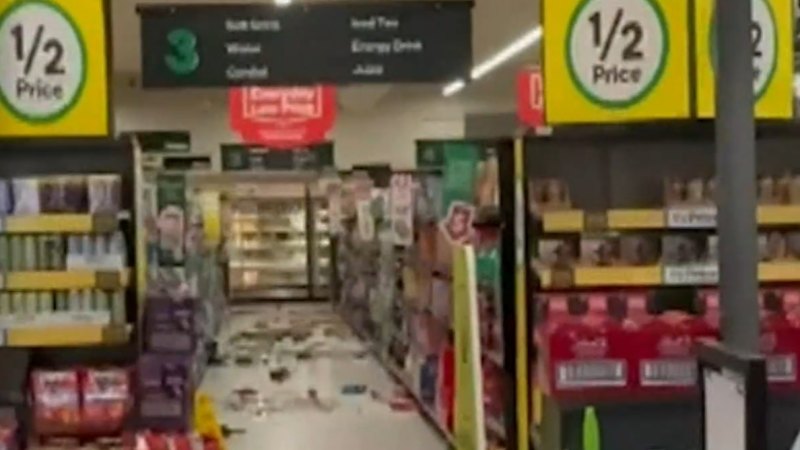 Two girls charged after Woolies store in lockdown