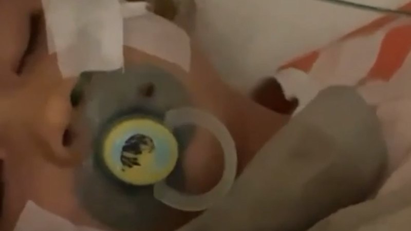 Pippa White in Orange hospital at 2.19am
