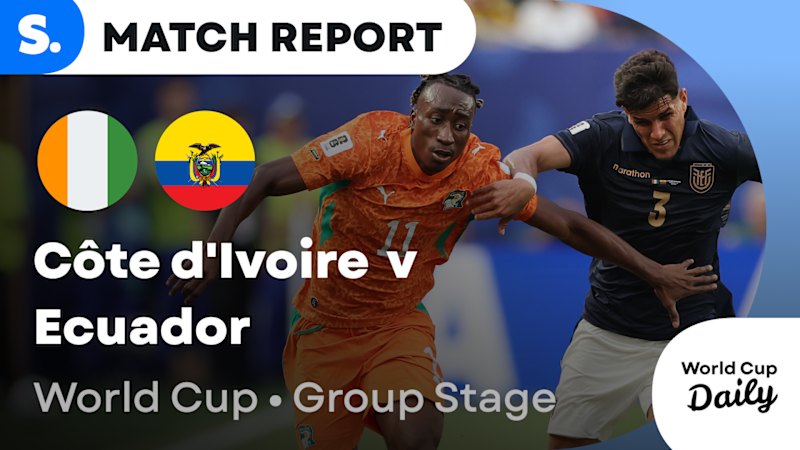 Cote d'Ivoire Defeats Ecuador with 90th-Minute Goal