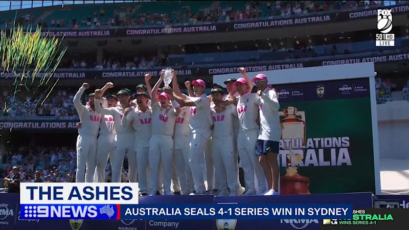 Aussies complete 4-1 series win