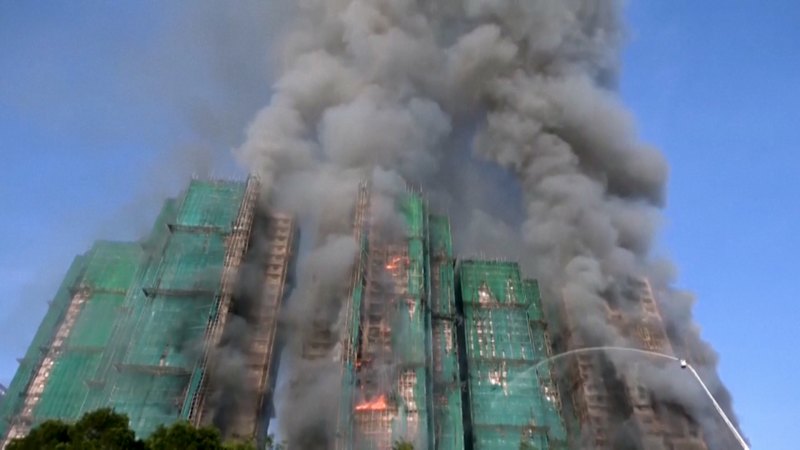 Massive Hong Kong apartment fire kills dozens