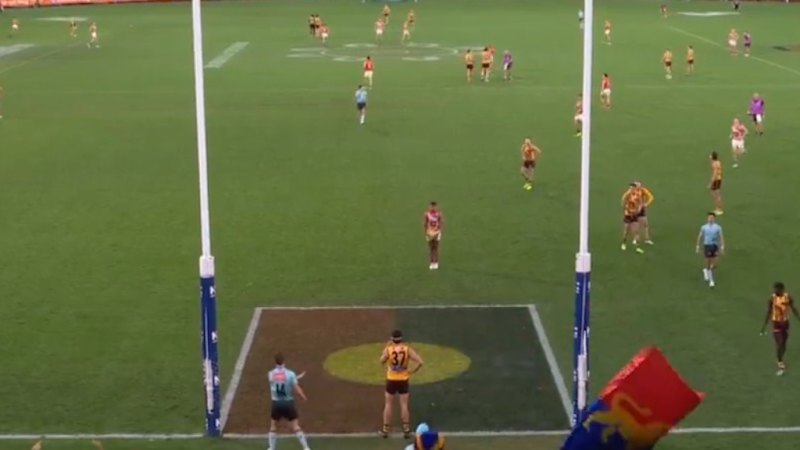 Sicily's dumb act leads to goal