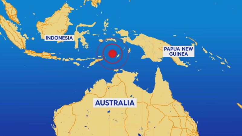 Endonezya 7.6 büyüklüğündeki depremle sallandı