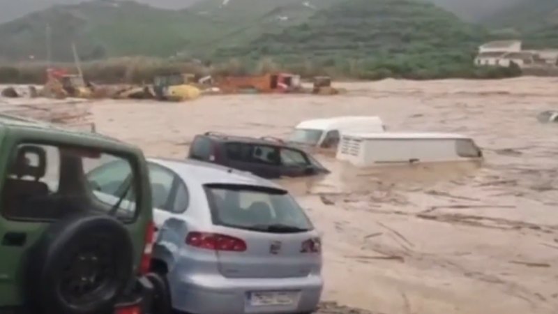 Parts of Spain again under water weeks after devastating floods