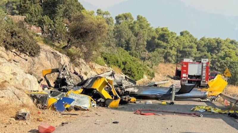 Two killed in Greece after Australian firefighting helicopters collide
