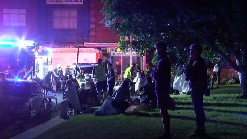 Fire at Melbourne care home sees residents evacuated