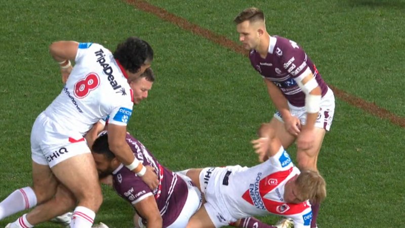 Dragons veteran pinged for awkward tackle