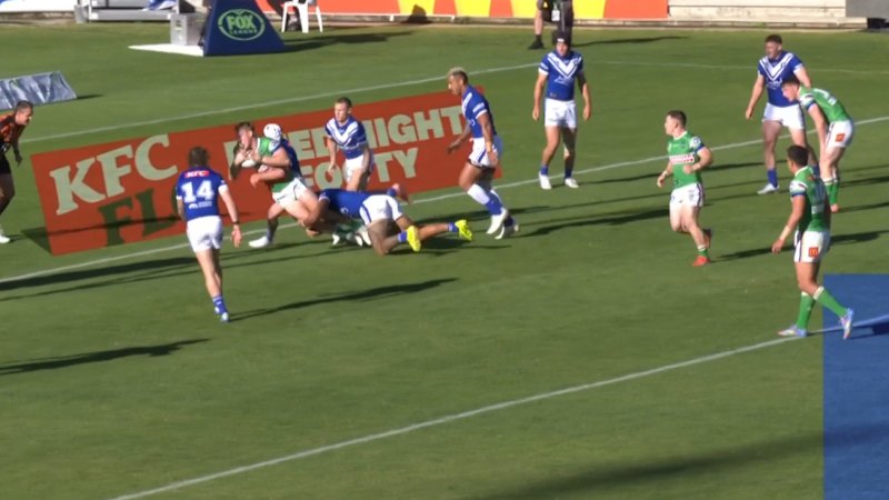 Raiders draw first blood