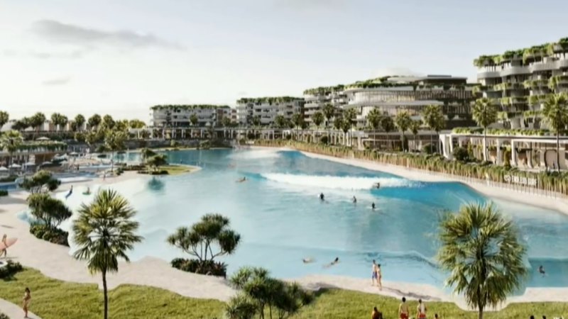 Surfing legend unveils plans for Gold Coast wave park