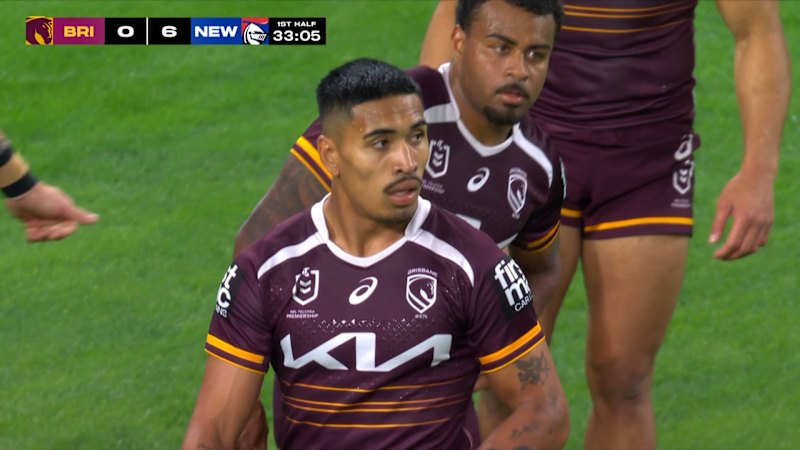Deine Mariner sin-binned for professional foul as Broncos play Knights