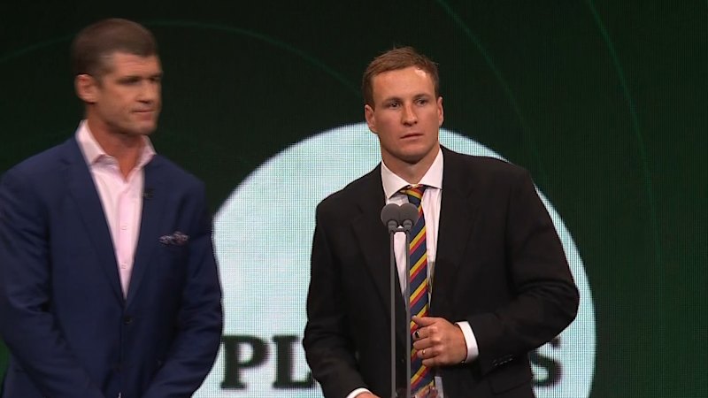 Adelaide skipper Jordan Dawson delivers mental health message to AFL crowd