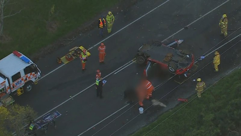 Driver killed as Ferrari hits tree in Victoria